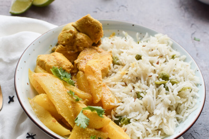Easy Chicken Curry with Potatoes